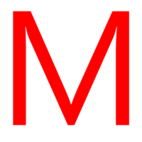 alphabet & m free transparent png image.