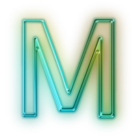 alphabet & M free transparent png image.