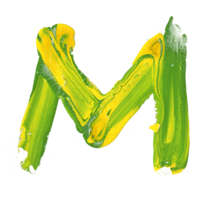 alphabet & M free transparent png image.