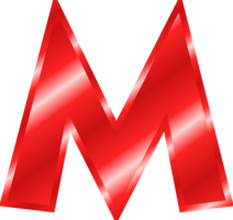 alphabet & M free transparent png image.