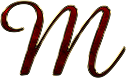 alphabet & M free transparent png image.