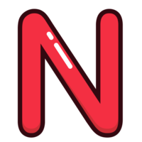 alphabet & N free transparent png image.