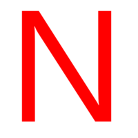 alphabet & N free transparent png image.