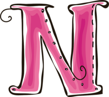 alphabet & n free transparent png image.