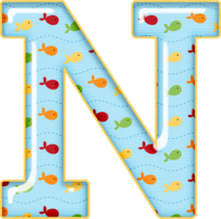 alphabet & N free transparent png image.