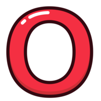 alphabet & o free transparent png image.