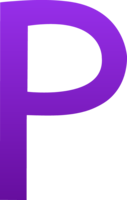 alphabet & p free transparent png image.