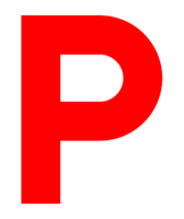 alphabet & P free transparent png image.