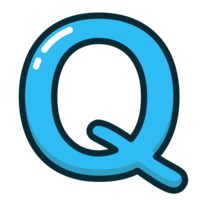 alphabet & Q free transparent png image.