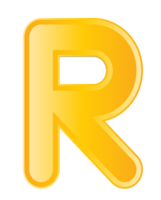 alphabet & R free transparent png image.