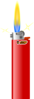 objects & Lighter free transparent png image.