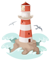 architecture & Lighthouse free transparent png image.
