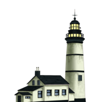 architecture & Lighthouse free transparent png image.