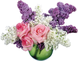 flowers & lilac free transparent png image.