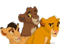 heroes & Lion King free transparent png image.