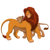 heroes & lion king free transparent png image.