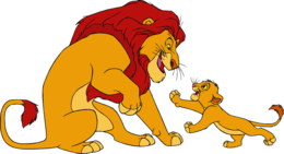 heroes & Lion King free transparent png image.