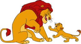 heroes & Lion King free transparent png image.