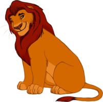 heroes & lion king free transparent png image.