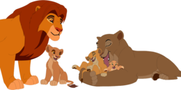 heroes & lion king free transparent png image.