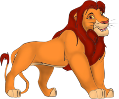 heroes & lion king free transparent png image.