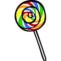 food & Lollipop free transparent png image.