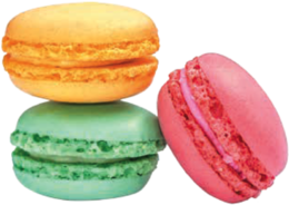 food & macaron free transparent png image.