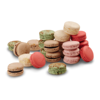 food & macaron free transparent png image.