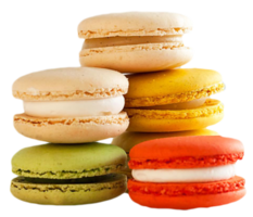 food & Macaron free transparent png image.