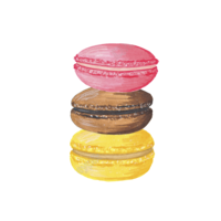 food & Macaron free transparent png image.