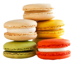 food & macaron free transparent png image.