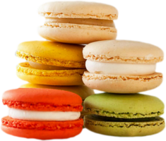 food & macaron free transparent png image.