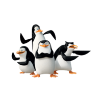 heroes & madagascar penguins free transparent png image.