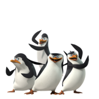 heroes & madagascar penguins free transparent png image.