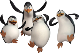 heroes & madagascar penguins free transparent png image.