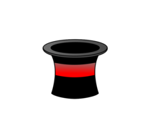 fantasy & magic hat free transparent png image.