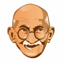 celebrities & Mahatma Gandhi free transparent png image.