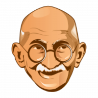 celebrities & mahatma gandhi free transparent png image.