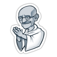 celebrities & Mahatma Gandhi free transparent png image.