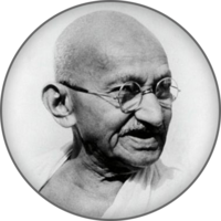 celebrities & Mahatma Gandhi free transparent png image.