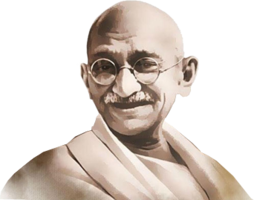 celebrities & Mahatma Gandhi free transparent png image.