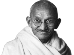 celebrities & Mahatma Gandhi free transparent png image.