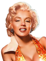 celebrities & Marilyn Monroe free transparent png image.