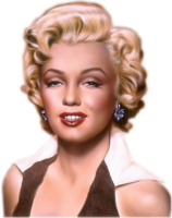 celebrities & Marilyn Monroe free transparent png image.