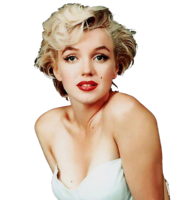 celebrities & Marilyn Monroe free transparent png image.