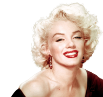 celebrities & Marilyn Monroe free transparent png image.