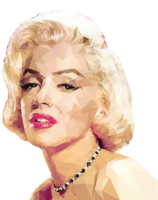 celebrities & Marilyn Monroe free transparent png image.