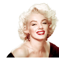 celebrities & Marilyn Monroe free transparent png image.