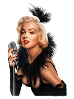 celebrities & Marilyn Monroe free transparent png image.