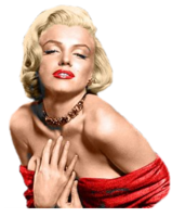 celebrities & Marilyn Monroe free transparent png image.